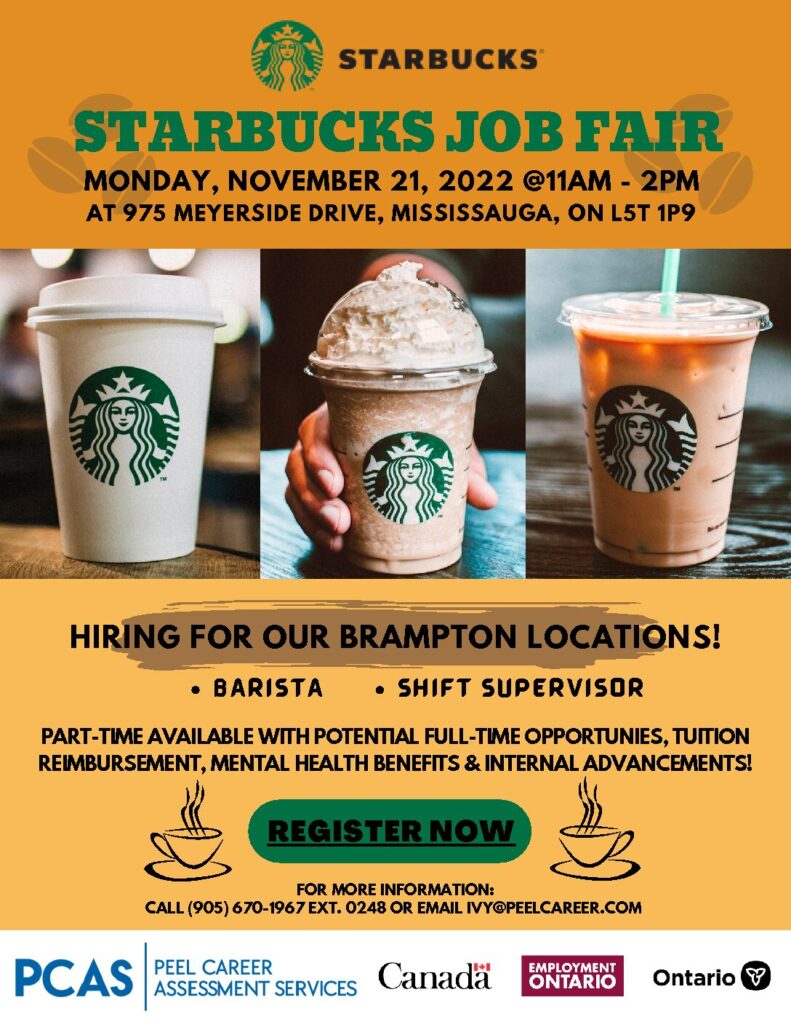 Starbucks Job Fair