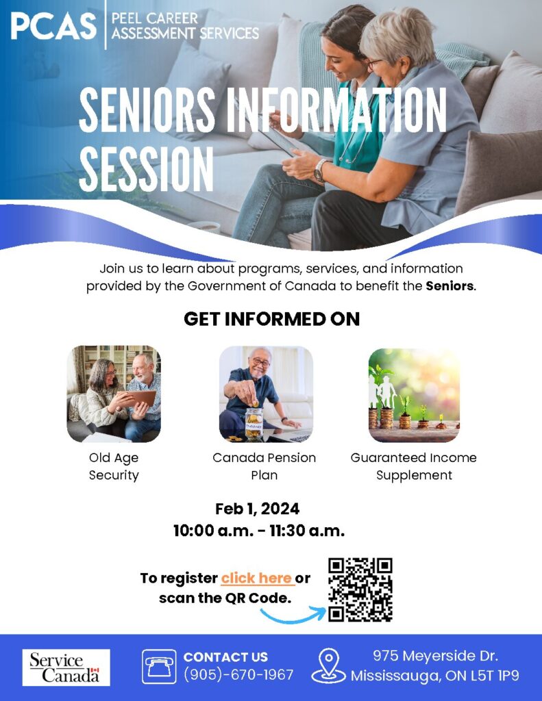 Seniors Information Session